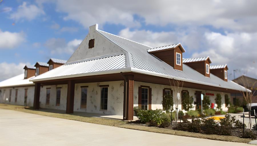 Star Building Systems exposed fastener roof installed - Image courtesy of https://www.starbuildings.com/