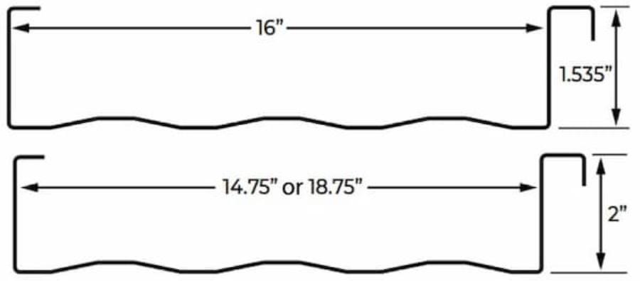 Tri County Metals MS-Lok Panel profile - Image courtesy of https://tricountymetals.com/