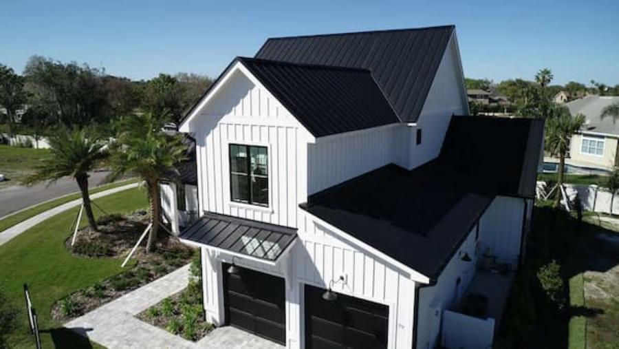 Tri County Metals Standing Seam Roof Installed - Image courtesy of https://tricountymetals.com/