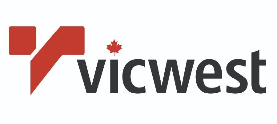 VicWest Logo - Image courtesy of https://www.vicwest.com/