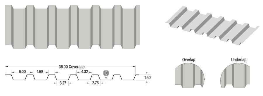 Westform Metals WF-636 R Panel Rendering - Image courtesy of https://www.westform.com/