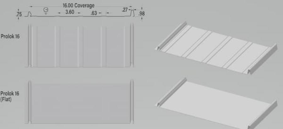 Westform Metals Prolok 16-Inch Panel Rendering - Image courtesy of https://www.westform.com/